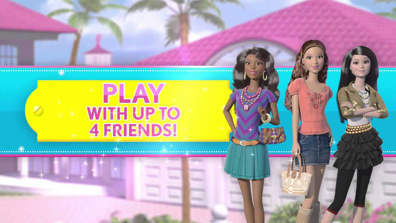 barbie dreamhouse party games